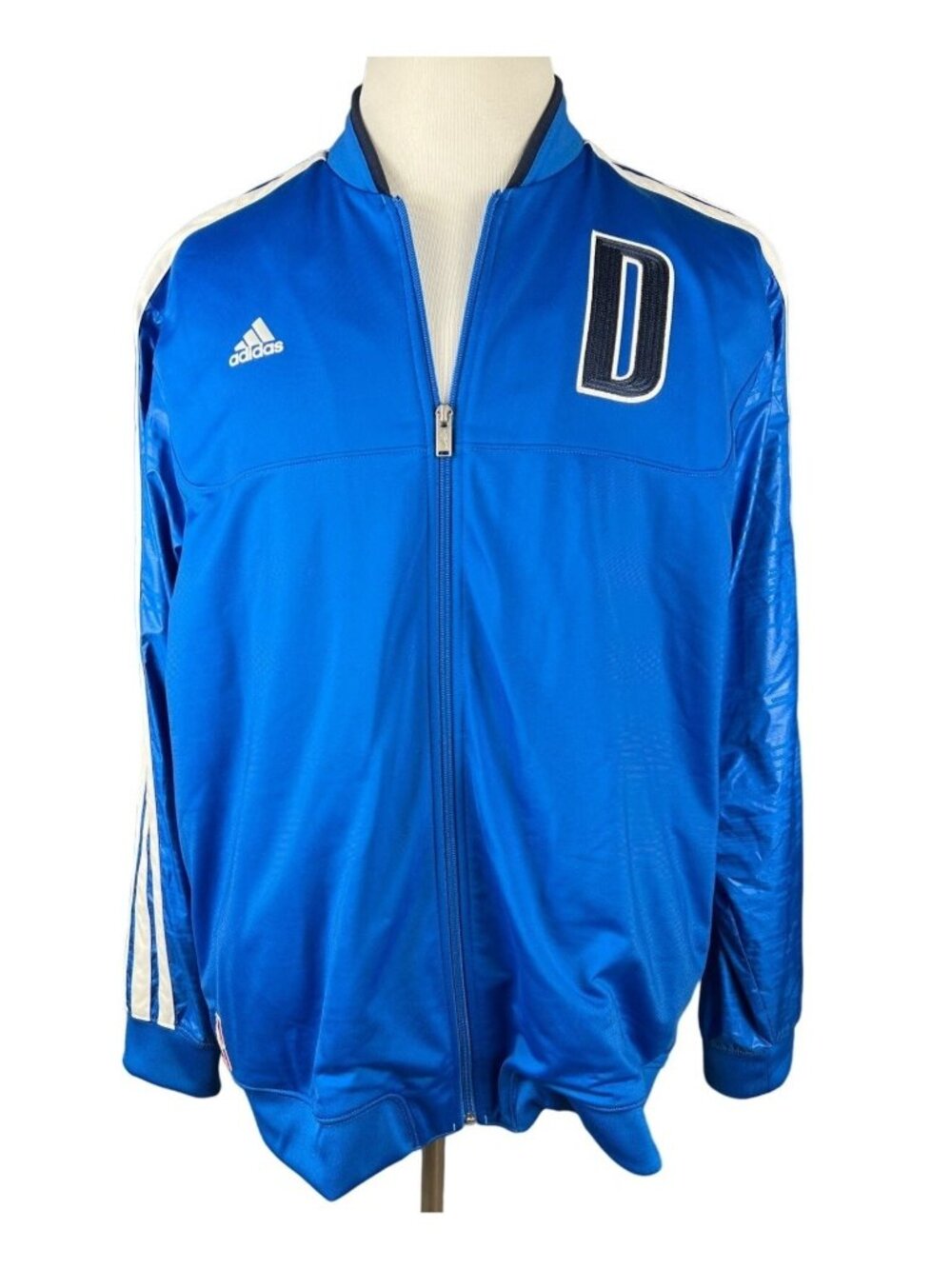 Adidas Men's Dallas Mavericks Warm Up Jacket Size XXL
